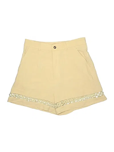 Pre-owned Shein Shorts In Yellow