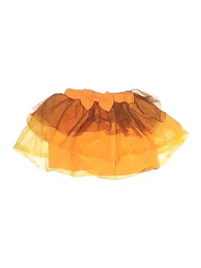 Pre-owned Shein Babies' Skirt In Orange
