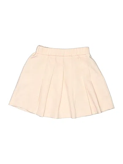 Pre-owned Shein Kids' Skirt In White