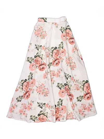Pre-owned Shein Kids' Skirt In White