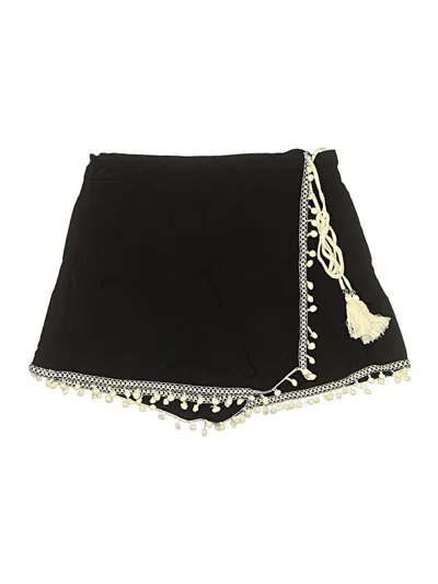 Pre-owned Shein Skort In Black
