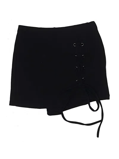 Pre-owned Shein Skort In Black