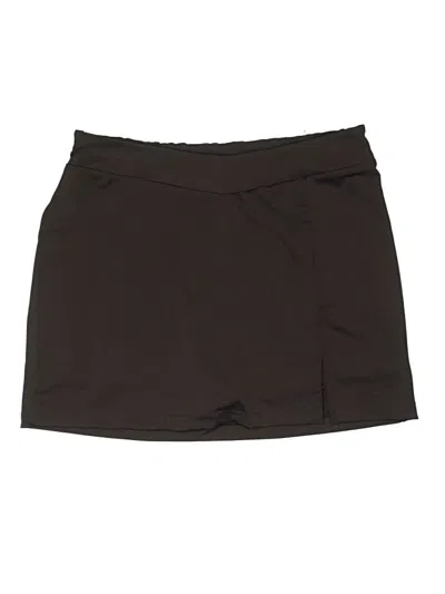 Pre-owned Shein Skort In Brown
