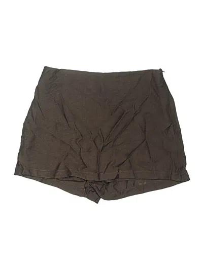 Pre-owned Shein Skort In Brown