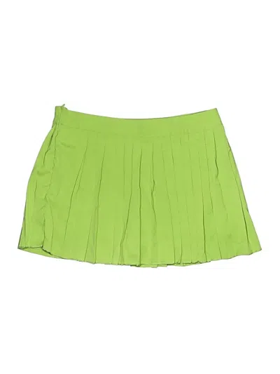 Pre-owned Shein Skort In Green