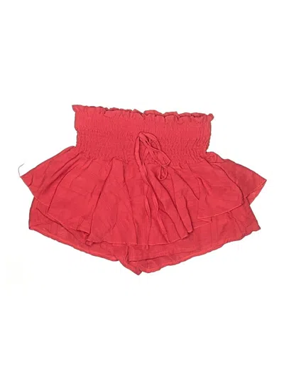 Pre-owned Shein Skort In Red