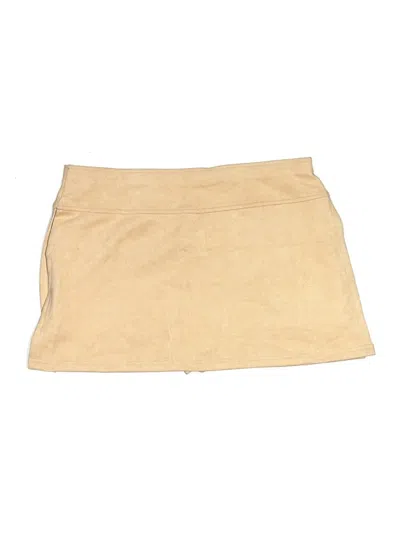 Pre-owned Shein Skort In Tan
