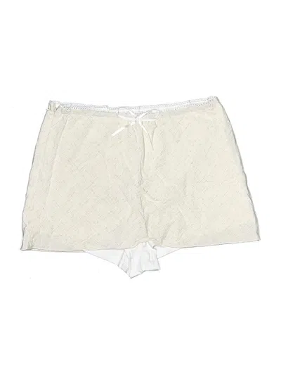 Pre-owned Shein Skort In White