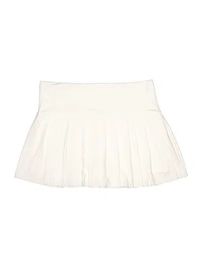 Pre-owned Shein Skort In White