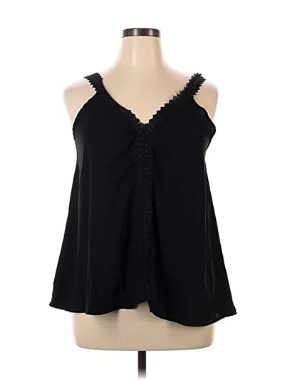 Pre-owned Shein Sleeveless Blouse In Black