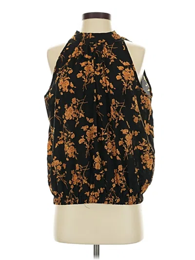 Pre-owned Shein Sleeveless Blouse In Black