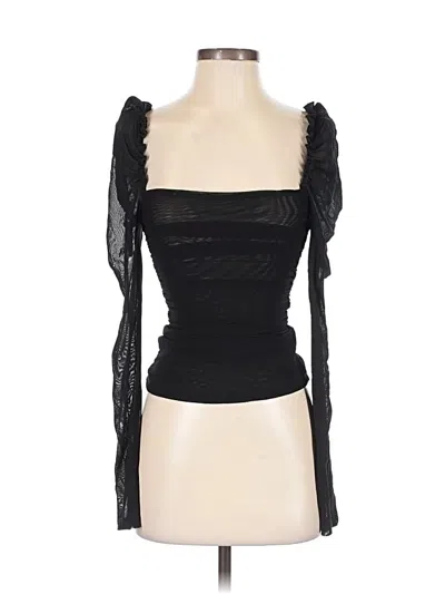 Pre-owned Shein Sleeveless Blouse In Black
