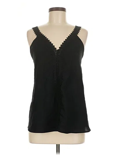 Pre-owned Shein Sleeveless Blouse In Black