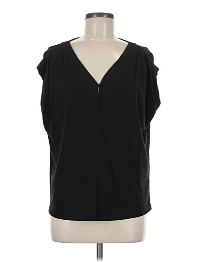 Pre-owned Shein Sleeveless Blouse In Black