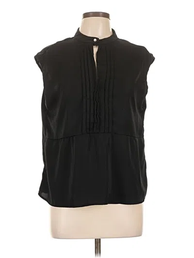 Pre-owned Shein Sleeveless Blouse In Black