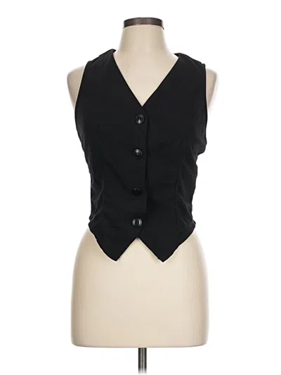 Pre-owned Shein Sleeveless Blouse In Black