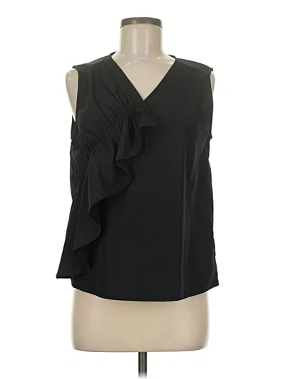 Pre-owned Shein Sleeveless Blouse In Black