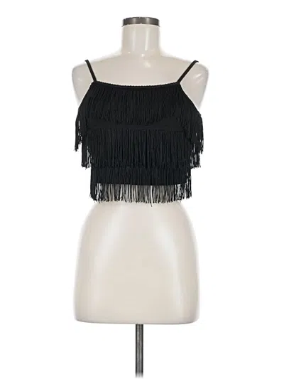 Pre-owned Shein Sleeveless Blouse In Black