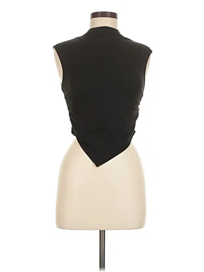 Pre-owned Shein Sleeveless Blouse In Black