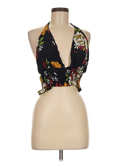 Pre-owned Shein Sleeveless Blouse In Black