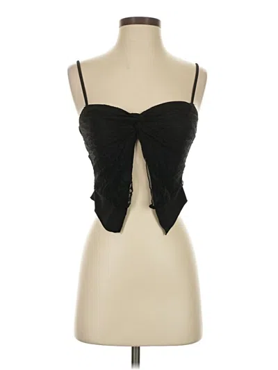 Pre-owned Shein Sleeveless Blouse In Black