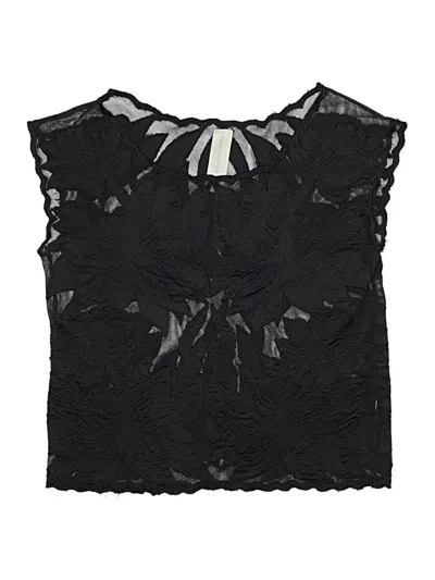 Pre-owned Shein Sleeveless Blouse In Black