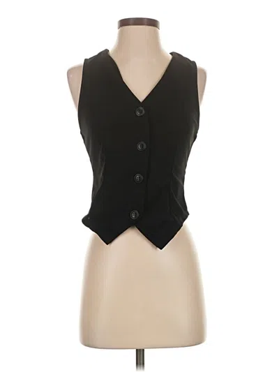 Pre-owned Shein Sleeveless Blouse In Black