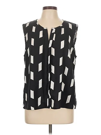 Pre-owned Shein Sleeveless Blouse In Black