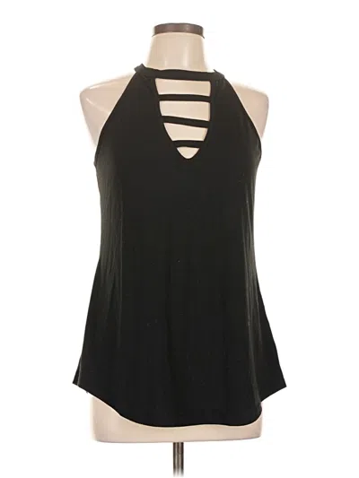 Pre-owned Shein Sleeveless Blouse In Black