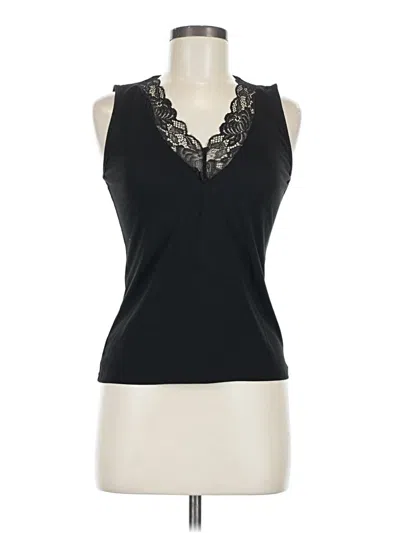 Pre-owned Shein Sleeveless Blouse In Black