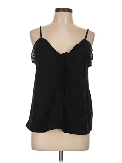 Pre-owned Shein Sleeveless Blouse In Black