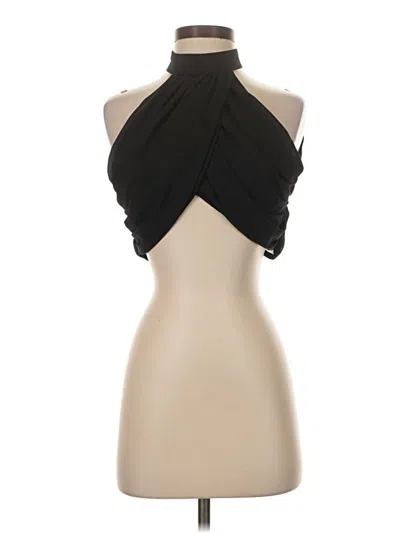 Pre-owned Shein Sleeveless Blouse In Black