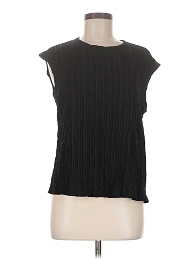 Pre-owned Shein Sleeveless Blouse In Black