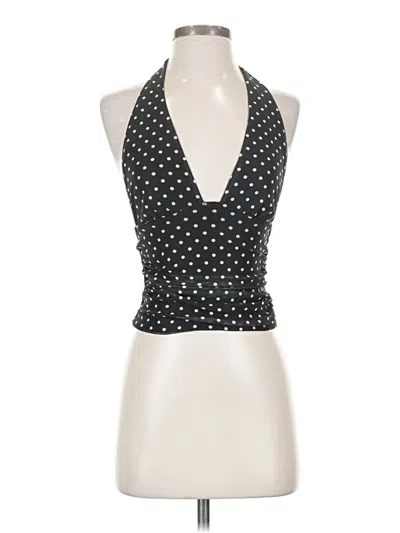 Pre-owned Shein Sleeveless Blouse In Black