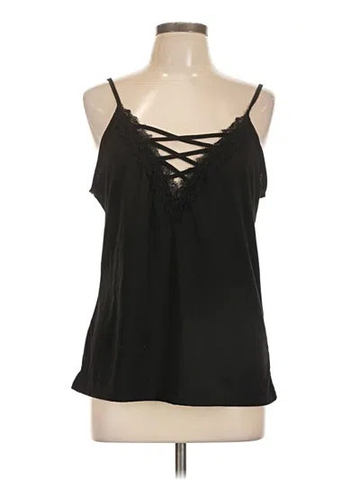 Pre-owned Shein Sleeveless Blouse In Black