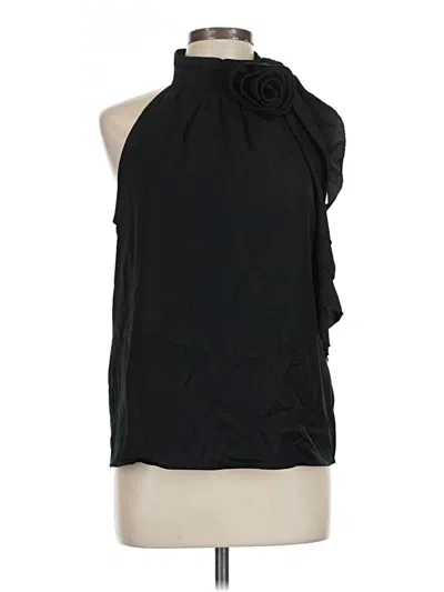 Pre-owned Shein Sleeveless Blouse In Black