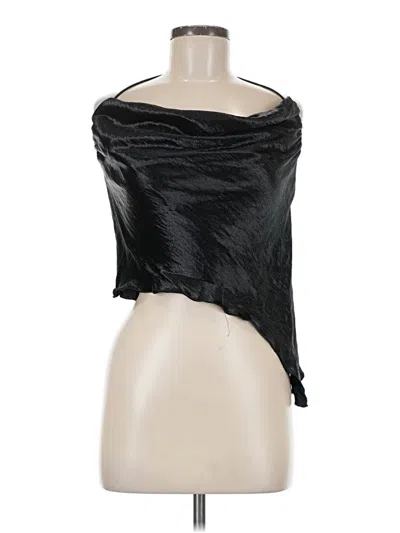 Pre-owned Shein Sleeveless Blouse In Black