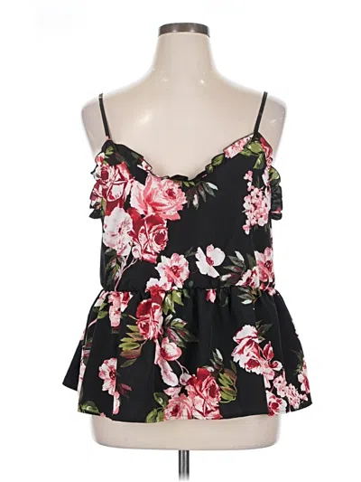 Pre-owned Shein Sleeveless Blouse In Black