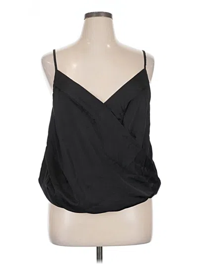 Pre-owned Shein Sleeveless Blouse In Black