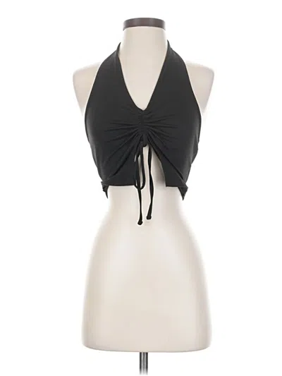 Pre-owned Shein Sleeveless Blouse In Black