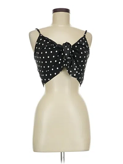 Pre-owned Shein Sleeveless Blouse In Black