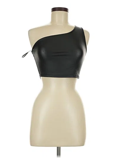 Pre-owned Shein Sleeveless Blouse In Black