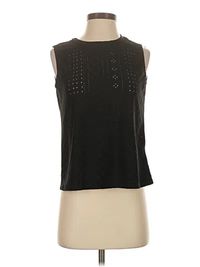 Pre-owned Shein Sleeveless Blouse In Black