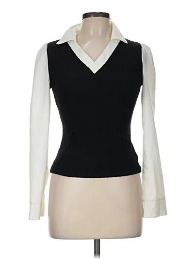 Pre-owned Shein Sleeveless Blouse In Black