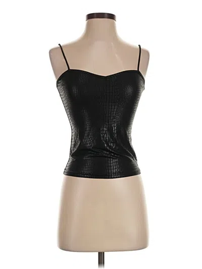 Pre-owned Shein Sleeveless Blouse In Black