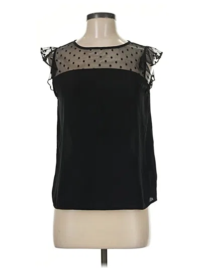 Pre-owned Shein Sleeveless Blouse In Black