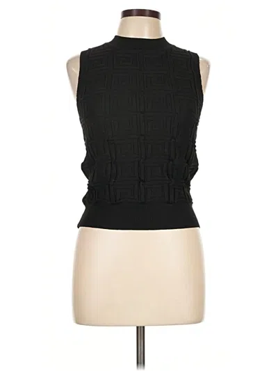 Pre-owned Shein Sleeveless Blouse In Black