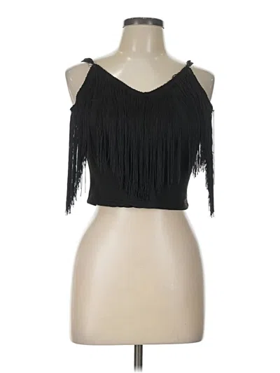 Pre-owned Shein Sleeveless Blouse In Black