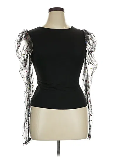 Pre-owned Shein Sleeveless Blouse In Black