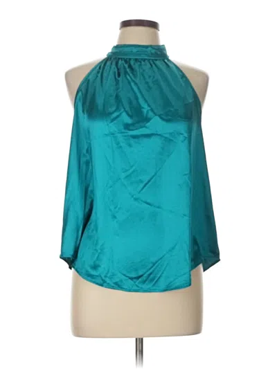 Shein Sleeveless Blouse In Blue